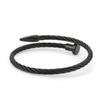 Pulsera de alambre de acero con clavos nueva, directa de fábrica, joyería de metal de acero inoxidable con personalidad simple europea y americana