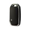 Capa de chave de carro lateral prateada com fivela para Kia K3 Smart Running Ace Keku K5 Pack KX5 Game Running
