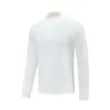 Suéter de fitness para hombre de otoño e invierno con cuello alto y manga larga, chaqueta de entrenamiento deportiva casual de corte holgado, color liso, media cremallera
