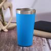 Comercio exterior nuevo Taza de coche de acero inoxidable de 16 oz spray de vacío plástico doble aislamiento Taza para coche exterior Taza de cerveza para coche al aire libre Brasil