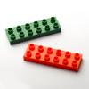 Brinquedos de Blocos de Construção de Partículas Grandes, Peças Soltas de Plástico, Componentes Básicos de Blocos de Construção, Ferramentas Educacionais Atacado