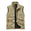Nuevo Chaleco de Pesca para Fotografía al Aire Libre de Primavera y Otoño, Chaleco Casual Transpirable de Verano para Hombre, de Moda, con Múltiples Bolsillos, Estilo Ropa de Trabajo