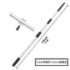 Limpiacristales de Acero Inoxidable 1.2m 2.4m Poste Telescópico de Aleación de Aluminio Aplicador de Agua Propiedad Limpiador de Cristales de Hotel Limpiador