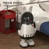 Papelera Creativa para Sala de Estar Modelo Nuevo 2025 Hogareña de Dibujos Animados de Alto Valor Gran Capacidad Papelera para Dormitorio con Tapa Cubo de Papel