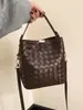 Bolso de Cubo Tejido para Mujer 2025 Nuevo Bolso de Mano de Moda Textura de Alta Calidad Versátil Bolso de Hombro Cruzado para Viajes Diarios para Mujer