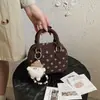 Bolso de Lunares de Moda para Mujer 2026 Nuevo Bolso Boston con Acabado de Alta Gama, Bolso Cruzado de Hombro para Viajes Melard