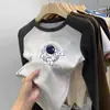 Camiseta térmica cepillada de cuello redondo para niños, capa base casual Otoño Invierno Niños Bloque de color Manga larga Talla Mediana y Grande Ropa interior cálida para niños
