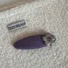 Grampo de Cabelo Pérola Claro Suave para Outono e Inverno, Presilha Lateral para Mecha de Cabelo para Mulheres, Mini Presilha Chanel, Acessório de Cabelo Exquisito de Alta Qualidade