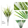 Amazon plantas artificiales 7 ramas lavanda hierba de primavera arreglo floral accesorios decoración del hogar flores falsas flores de plástico flores artificiales
