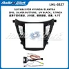 Aplicable a 2010 Hyundai Elantra Marco Frontal para Navegación Android de 9.7 Pulgadas Marco para Pantalla Grande de Coche Marco para Panel de DVD