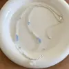 Collar con Colgante de Circonita Estilo Resort y Perlas para Mujer Verano Lujo Ligero Nicho Cadena de Clavícula de Gama Alta Nuevo Estilo 2026