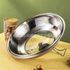 Tampa de panela de aço inoxidável Anti-crack Combinação Tampa Pan Wok Tampa de Pote de Vidro Temperado Universal Steamer Tampa de Vidro
