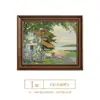 2026 Caja de Medidor Eléctrico Estilo Americano Nuevo Pintura Decorativa Pintura al Óleo de Monet Cubierta Retro sin Taladro para Caja Eléctrica y Interruptor de Circuito Pintura para Colgar