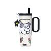 Taza Gigante de Hielo de Aspecto Premium para Mantener Frío para Estudiantes, Termo Portátil para Té Aromático al Aire Libre, Taza de Agua Doble para Acompañar