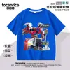 Camiseta de manga corta Kabo Car God para niños, top para niños, camiseta básica para bebé, ropa casual para niños, camiseta de moda