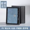 Nuevo Negocio Mayorista Cuaderno con Hebilla Magnética en Stock Simple Tacto Piel Imitación Cuero Ventana Cuaderno con Hebilla Magnética Estampado en Caliente Logo