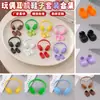Decoración de Juguete para Auriculares Labubu de 17 cm Set de Zapatos para Auriculares Genial y Moderno Accesorios de Combinación para Muñecas