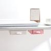 Caja de Almacenamiento Grande para el Hogar Debajo del Escritorio Dormitorio Cajón Adhesivo Color Caramelo Caja de Papelería Oficina Caja de Almacenamiento Misceláneo