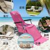 Venta Directa En Stock Microfibra Doble Cara Polar Portátil Absorbente de Agua Secado Rápido Cubierta para Silla de Playa Cubierta para Sillón