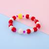 Pulsera Infantil Étnica Nuevo Estilo Nacional Antigua Creativa Pulsera Cuentas de Colores Lindos Adornos para Niñas Fabricante Mayorista