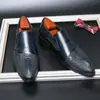 Zapatos de Cuero para Hombre, Estilo Coreano, Modernos Británicos de Punta Fina con Cordones, Zapatos de Boda, Calzado Formal de Negocios, Versátiles Zapatos Casuales de Primavera con Aumento de Altura Oculto