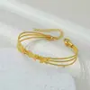 Pulsera de cuentas redondas ajustable, simple, versátil, popular de Oriente Medio, transfronteriza, Joyería nupcial para mujeres europeas y americanas de Dubái