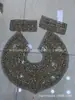 Chal de mujer, nueva moda, cuello delantero y trasero, encaje de ganchillo, vestido hueco, accesorios de decoración