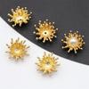 5 precio colgar color retención chapado 13mm/15mm/18mm cobre fundido flor multirrama núcleo de flor material para horquilla antigua diy