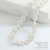 Venta al por mayor turquesa blanca sintética pez estrella de cinco puntas hojas abalorios accesorios de pulsera semiacabada cuentas sueltas joyería DIY hecha a mano