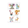 Xiaohongshu Popular Quente Inovador Jogabilidade Diversão Infantil Adesivos de Tatuagem Itens Personalizados Adesivos de Tatuagem Decorativos