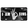 Placa de Aluminio Plana Decorativa Placa de Matrícula de Hierro 1 Señal Motivacional Creativa Directo del Fabricante Amazon Aliexpress