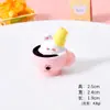 Tazas de Café de Animalitos de Dibujos Animados, Adornos de Resina, Mini Figuras Lindas de Mascotas, Juguetes de Comida para Paisajes en Miniatura, Accesorios de Bricolaje