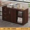 Gabinete de Archivos Oficina Madera Cerradura Pequeño Gabinete Móvil Gabinete de Almacenamiento Gabinete con Cajones con Ruedas Gabinete de Almacenamiento Debajo del Escritorio Gabinete Bajo