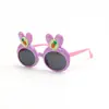 Gafas de Sol Lindas de Dibujos Animados de Conejo Rábano para Niños, Gafas de Sol Nuevas para Bebé, Protección UV, Decoración con Forma Infantil