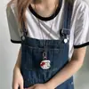 Bolsa Pequeña Linda de Gato Kt Collar Largo de Cuello Colgante Llavero para Mujer Accesorios Dulces de Alta Gama con Forma de Corazón para Chicas