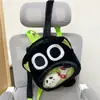Estilo Popular Japonés Chica de Anime Linda Doble Hombro Cruzado Muñeco de Dibujos Animados Mochila Bolsa de Estudiante Serie de Bolsas Transparentes para Dolor