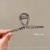 Pinzas para el cabello de alta gama para mujer para la parte posterior de la cabeza, exquisitas pinzas de garra de perla para el día a día, elegantes pinzas de tiburón para salir, venta al por mayor de artículos pequeños de Yiwu