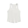 Chaleco Deportivo Retro de Color Sólido Estilo Europeo y Americano, Chaleco Holgado en Forma de I, Holgado, Transpirable, Sencillo, Top de Fitness para Mujer