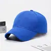 Estilo Básico Todo Preto Boné de Baseball Liso Sarja de Algodão Ajustável Chapéu de Pai Chapéu para Esportes ao Ar Livre Proteção Solar