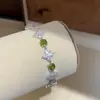 Pulsera Redonda de Cruz con Circonita Azul y Rosa, Estilo Palacio Vintage, Joyería de Lujo Ligero de Alta Gama al por Mayor