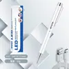 Lanterna de Pupila Tipo C Recarregável Amarela e Branca Luz Dupla com Caneta Esferográfica Escala Exame de Enfermagem Lanterna Médica LED