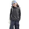 Ropa interior básica de otoño para niñas, cepillada y engrosada, nuevo estilo otoño e invierno 2026, ropa exterior para niños, top con media cremallera para finales de otoño