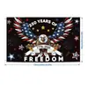 Bandera Patriótica Americana Personalizada Transfronteriza Conmemorativa 1776-2026 Decoración Exterior Patriótica Bandera del 250 Aniversario de la Independencia