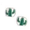 Lindo colgante de pegamento suave translúcido con forma de pez gato, sandía y cactus, joyería hecha a mano, accesorios para pendientes, material