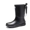 Botas de Lluvia de Moda para Mujer, Impermeables, Antideslizantes, Cálidas, para Pesca, Trabajo, Botas para Todas las Estaciones, Entrega, Zapatos de Goma, Botas de Agua