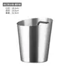 Cubo de hielo de acero inoxidable para el hogar, cuenco para cerveza y champán, cubo de hielo para vino tinto grande creativo de moda, cubo de hielo para bar ktv