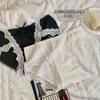 Calcinha de Renda de Algodão Puro para Mulheres, Cintura Média, Tipo Bebê de Algodão 7A Antibacteriana, Sem Marcas, Forro Respirável de Algodão Puro para Meninas