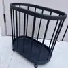 [Grande Capacidade] Cesta de Armazenamento para Roupas Sujas de Equipamentos de Fitness e Yoga com Rodas Prateleira de Armazenamento de Plástico de Chão Boa