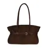 Bolso de hombro transfronterizo para mujer, bolso de axila más vendido de gran capacidad, nuevo bolso tote versátil de moda vintage 2026 para el trabajo