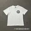Transfronterizo Cort Alcatraz Nuevo Color Estampado de Letras Meichao High Street Verano Holgado Camiseta de Manga Corta para Hombre y Mujer Verano